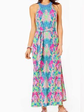 lilly pulitzer essie maxi dress Lilly Pulitzer Essie Maxi Dress, Its Prime Time, Small, NWT